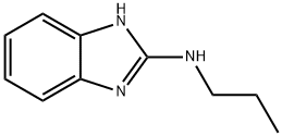 1H-Benzimidazol-2-amine,N-propyl-(9CI) Struktur