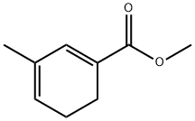 1,3-Cyclohexadiene-1-carboxylicacid,3-methyl-,methylester(9CI) Struktur