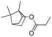 endo-1,7,7-trimethylbicyclo[2.2.1]hept-2-yl propionate Struktur