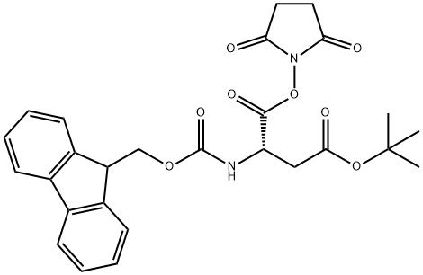 FMOC-ASP(OTBU)-OSU Struktur