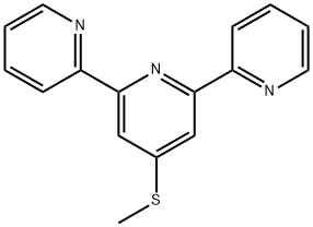 4'-(METHYLTHIO)-2,2':6',2''-TERPYRIDINE Struktur