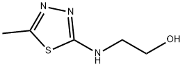 Ethanol,  2-[(5-methyl-1,3,4-thiadiazol-2-yl)amino]- Struktur