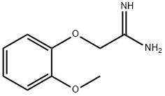 Ethanimidamide, 2-(2-methoxyphenoxy)- (9CI) Struktur