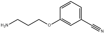 3-(3-Aminopropoxy)benzonitrile Struktur