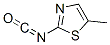 Thiazole,  2-isocyanato-5-methyl- Struktur