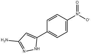 5-(4-NITROPHENYL)-2H-PYRAZOL-3-YLAMINE Struktur