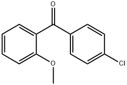 4-CHLORO-2'-METHOXYBENZOPHENONE Struktur