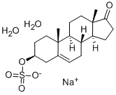 DEHYDROISOANDROSTERONE 3-SULFATE SODIUM Struktur