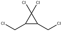 1,1-DICHLORO-2,3-DI(CHLOROMETHYL)CYCLOPROPANE Struktur