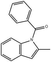 1-benzoyl-2-methylindole Struktur