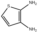 THIOPHENE-2,3-DIAMINE Struktur