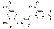 2,6-Bis(2,4-dinitrophenylthio)pyridine Struktur