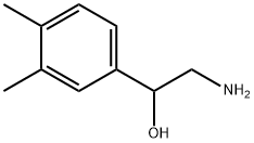 2-AMINO-1-(3,4-DIMETHYLPHENYL)ETHANOL Struktur