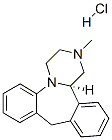 (R)-1,2,3,4,10,14b-hexahydro-2-methyldibenzo[c,f]pyrazino[1,2-a]azepine monohydrochloride Struktur