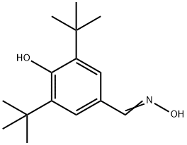 3,5-Di-tert-butyl-4-hydroxybenzaldehyde oxime Struktur