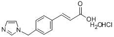 Ozagrel hydrochloride Struktur