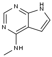 N-METHYL-7H-PYRROLO[2,3-D]PYRIMIDIN-4-AMINE Struktur