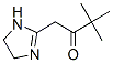 2-Butanone,  1-(4,5-dihydro-1H-imidazol-2-yl)-3,3-dimethyl- Struktur