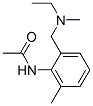 Acetamide, N-[2-[(ethylmethylamino)methyl]-6-methylphenyl]- (9CI) Struktur