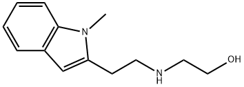 Ethanol, 2-[[2-(1-methyl-1H-indol-2-yl)ethyl]amino]- (9CI) Struktur