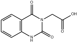 3-CARBOXYMETHYL-QUINAZOLINE-2,4-DIONE Struktur