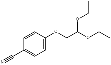 4-(2,2-二乙氧基-乙氧基)-芐腈, 787575-81-9, 結(jié)構(gòu)式