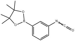 (3-ISOCYANATO)BENZENEBORONIC ACID, PINACOL ESTER Struktur