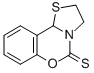 2,3-Dihydro-5H,10bH-thiazolo(3,2-c)(1,3)benzoxazine-5-thione Struktur