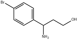 3-Amino-3-(4-bromophenyl)propan-1-ol Struktur