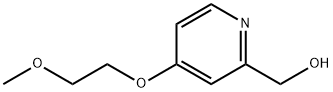 4-METHOXYETHOXY-2-HYDROXYMETHYLPYRIDINE Struktur