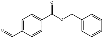 BENZOIC ACID, 4-FORMYL-, PHENYLMETHYL ESTER Struktur