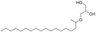 1,2-Propanediol, 3-(methylheptadecyl)oxy- Struktur