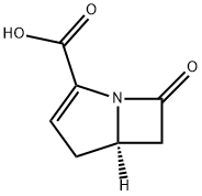 1-Azabicyclo[3.2.0]hept-2-ene-2-carboxylicacid,7-oxo-,(5R)-(9CI) Struktur