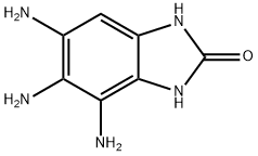 2H-Benzimidazol-2-one,  4,5,6-triamino-1,3-dihydro- Struktur