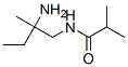 Propanamide,  N-(2-amino-2-methylbutyl)-2-methyl-,  (-)- Struktur