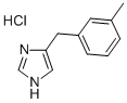 4-(3-METHYL-BENZYL)-1H-IMIDAZOLE HCL Struktur