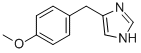 4-(4-METHOXY-BENZYL)-1H-IMIDAZOLE Struktur