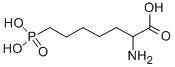 DL-2-AMINO-7-PHOSPHONOHEPTANOIC ACID Struktur