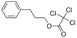 Acetic acid, trichloro-, 3-phenylpropyl ester Struktur