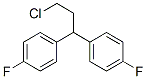 1,1'-(3-chloropropylidene)bis[4-fluorobenzene] Struktur