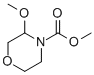 1-METHOXYMORPHOLINE METHYLCARBAMATE Struktur