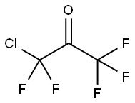 CHLOROPENTAFLUOROACETONE Struktur