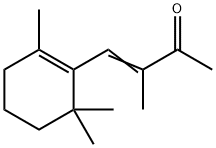 3-BUTEN-2-ONE, 3-METHYL-4-(2,6,6-TRIMETHYL-1-CYCLOHEXEN-1-YL) Struktur