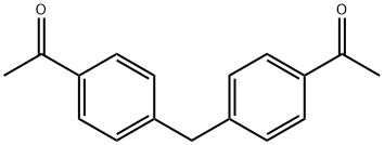 4,4'-DIACETYLDIPHENYLMETHANE Struktur