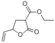 5-ETHENYLTETRAHYDRO-2-OXO-3-FURANCARBOXYLIC ACID ETHYL ESTER Struktur