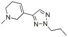 Pyridine, 1,2,3,6-tetrahydro-1-methyl-5-(2-propyl-2H-1,2,3-triazol-4-yl)- (9CI) Struktur