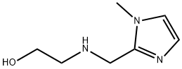 Ethanol, 2-[[(1-methyl-1H-imidazol-2-yl)methyl]amino]- (9CI) Struktur