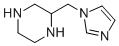 2-IMIDAZOL-1-YLMETHYL-PIPERAZINE Struktur