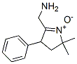 2H-Pyrrole-5-methanamine,3,4-dihydro-2,2-dimethyl-4-phenyl-,1-oxide(9CI) Struktur