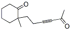 Cyclohexanone, 2-methyl-2-(5-oxo-3-hexynyl)- (9CI) Struktur